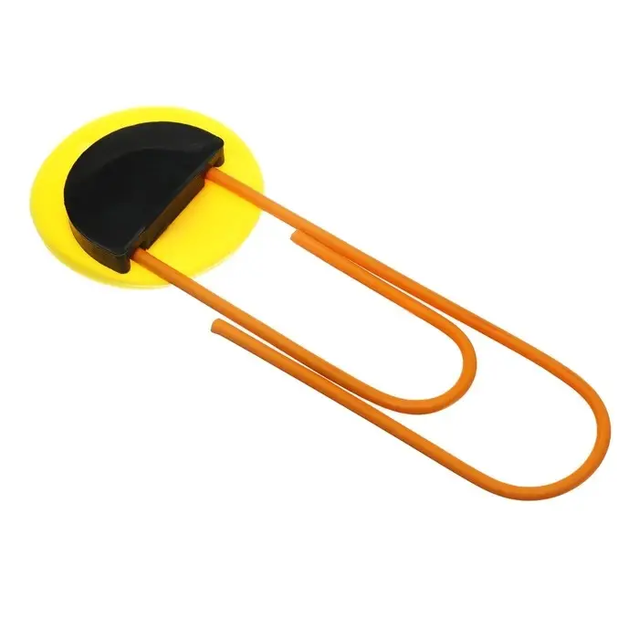 Закладка-скрепка большая &laquo;Смайл&raquo;, 11 см