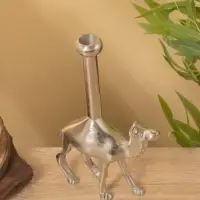 Подсвечник "Верблюд" алюминий 16х5х26 см