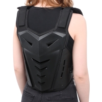 Мотозащита детская, панцирь, регулируемый размер, черный Мотозащита детская, панцирь, регулируемый размер, черный