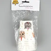 Стакан Котики фотографичные 250мл 6шт/G