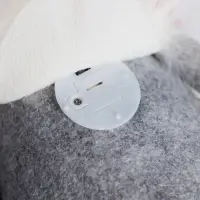 Фигура текстиль &laquo;Гномик в красной шапке&raquo; 60 см, 1 LED, LR1130х3 (в компл.), Т/БЕЛЫЙ