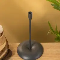 Подсвечник "Аскет" черный 14х14х25,5 см