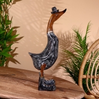 Сувенир "Утка в тёмном" дерево 45 см