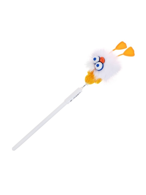 Ручка гелевая-прикол Утенок  (штрихкод на штуке)