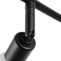 Спот "Дарни" 6хGU10 35Вт черный 102х15 см