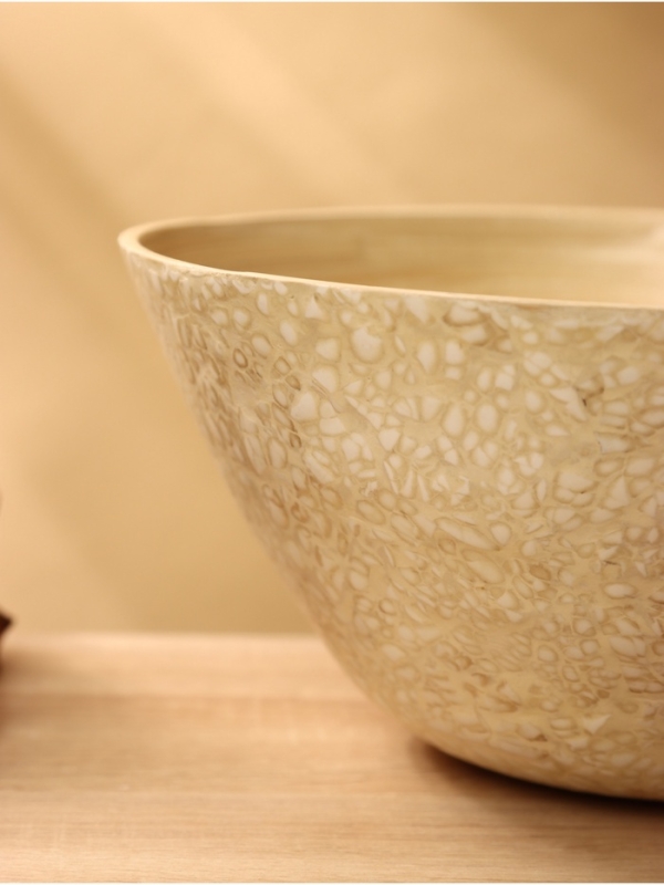 Салатник 29х29х13,5 см, бамбук