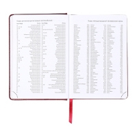 Ежедневник датированный 2025 B6 168 листов, deVENTE. Wild, твердая обложка кожзам с поролоном, перфорация, ляссе, блок 70, бордо