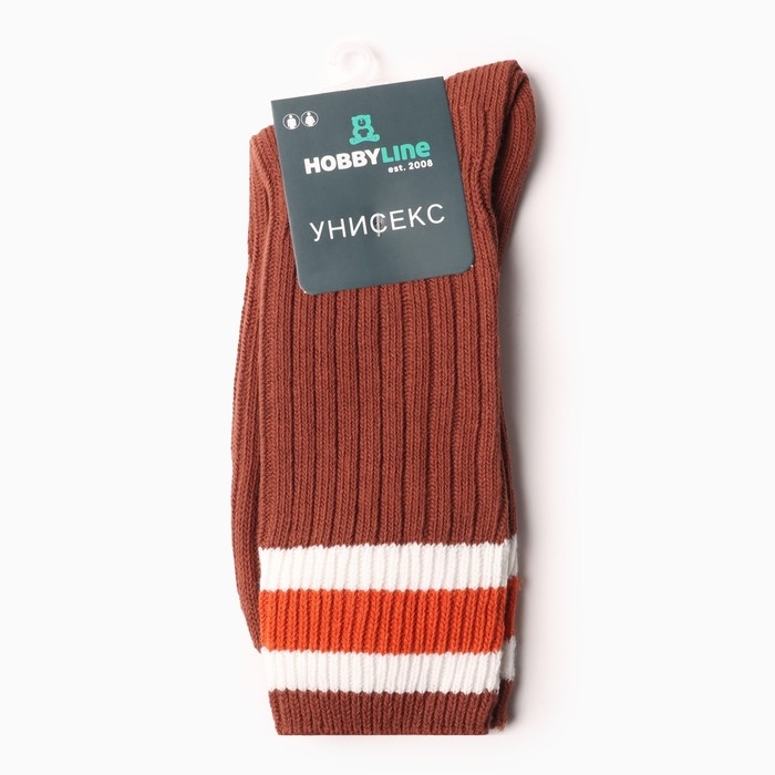 Носки женские &laquo;Hobby Line&raquo;, цвет кирпичный, размер 36-40