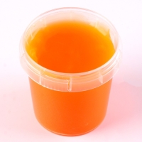 Слайм &laquo;Слизь. Плюх. Медуза&raquo; светящаяся, оранжевая, 120 г