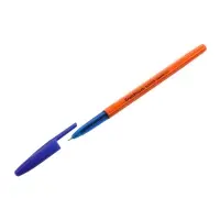 Ручка шариковая ErichKrause Slender Stick Orange, Super Glide, 0.7 мм, синяя
