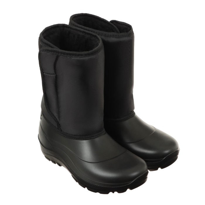 Сапоги зимние "Аляска" мужские, цвет чёрный, до -25&deg;С, на липучке, размер 43/44