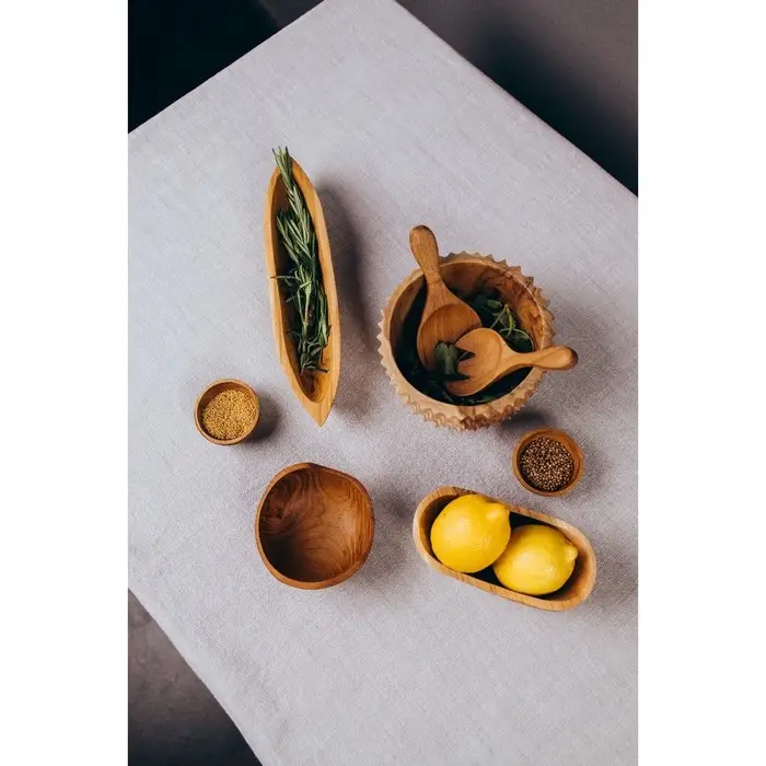 Блюдо &laquo;Лодочка&raquo;, 32&times;7&times;5 см, тиковое дерево