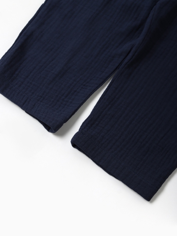 Брюки Крошка Я "Муслин", рост 74, синий