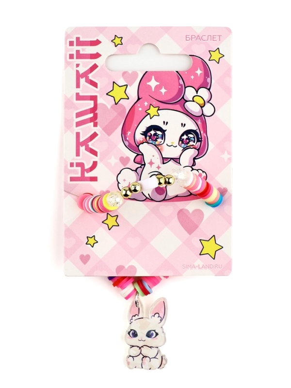 Браслет Браслет "Kavaii", зайка