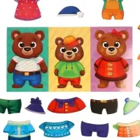 Dress up velcro puzzle 4 in 1