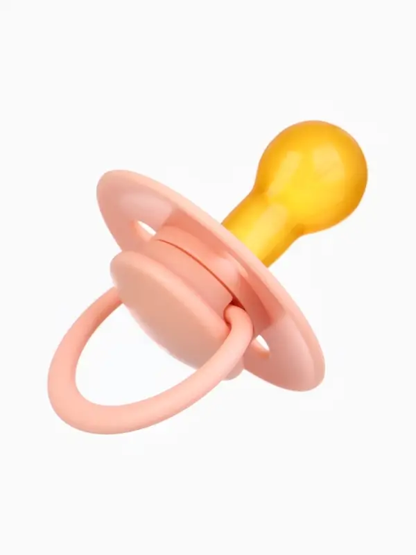 Соска - пустышка классическая, латекс, цв.персиковый, в контейнере, от 6 мес., M&B