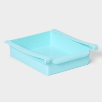 Полка подвесная в холодильник, 22×20×7 см, цвет МИКС Полка подвесная в холодильник, 22×20×7 см, цвет МИКС