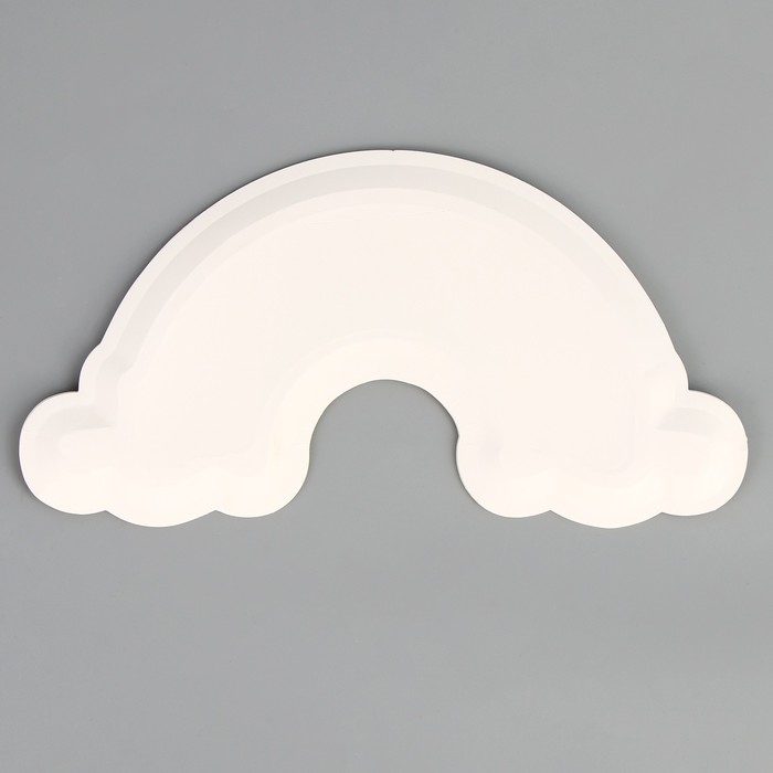 Набор одноразовых тарелок "Радуга" 6 штук