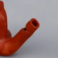 Свистулька керамическая &laquo;Крокодильчик&raquo; для росписи 3.4&times;7.5&times;5.1 см