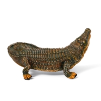 Садовая фигура "Крокодил" 28х50х20см