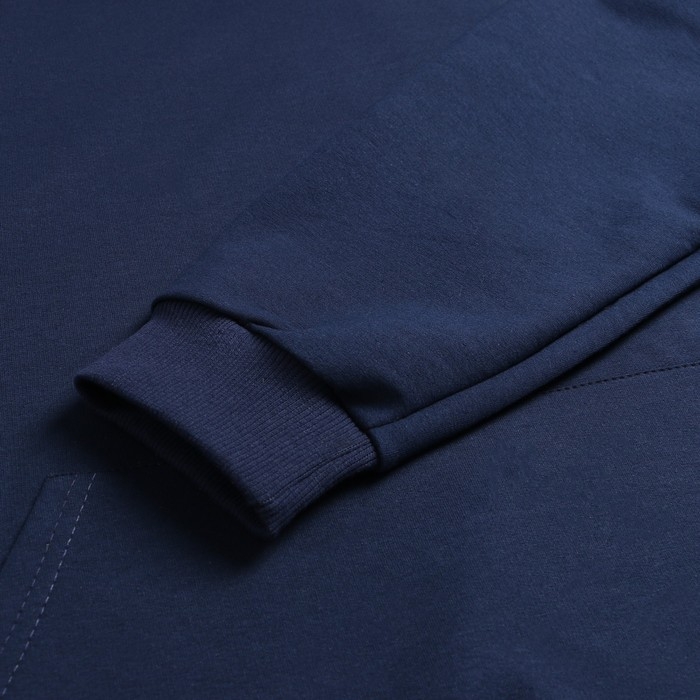 Толстовка мужская, цвет тёмно-синий, размер 48 Толстовка мужская, цвет тёмно-синий, размер 48