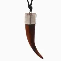 Украшение "Клык" дерево соно