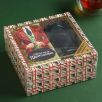 Набор &laquo;Настоящему джентельмену&raquo;: чай чёрный со вкусом лимона 100 г., френч-пресс