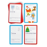 Новогодний развивающий набор &laquo;Новый год: Учимся писать. New year&raquo;, 15 карт, маркер, 4+