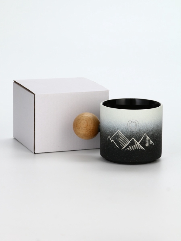 Кружка керамическая Дорого внимание &laquo;Горы&raquo;, 300 мл