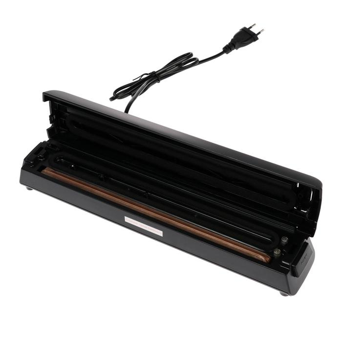 Вакууматор Kitfort КТ-1507, 100 Вт, клапан напуска воздуха, 2 режима, чёрный Вакууматор Kitfort КТ-1507, 100 Вт, клапан напуска воздуха, 2 режима, чёрный