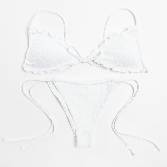 Купальник женский раздельный MINAKU цвет белый, размер 44 Купальник женский раздельный MINAKU цвет белый, размер 44