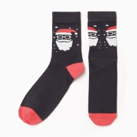 Новый год. Носки мужские Дед моророз, цвет, размер 40-44 Новый год. Носки мужские Дед моророз, цвет, размер 40-44