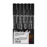 Маркер-краска (хром) наконечник пулевидный 4 мм, серебро