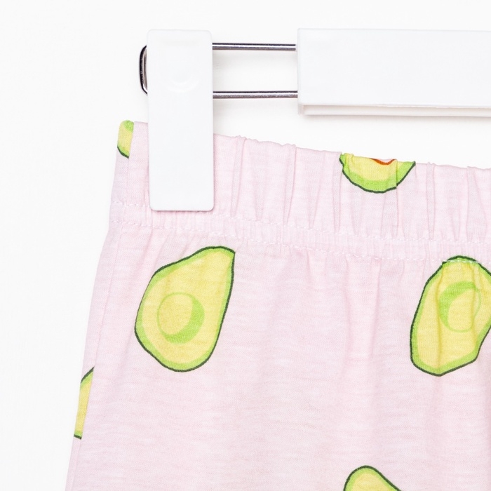 Пижама женская (рубашка и шорты) KAFTAN Avocado р. 40-42, розовый