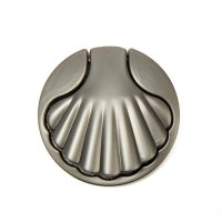 Ручка-кнопка CAPPIO RK133, мебельная, цвет графит, 8 шт.