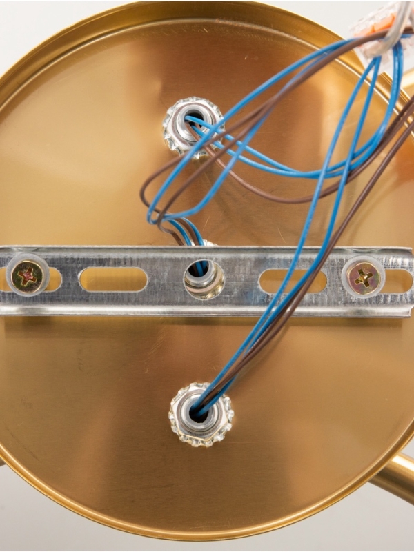 Люстра "Рико" 6х40Вт Е27 бронза 60х40х20см