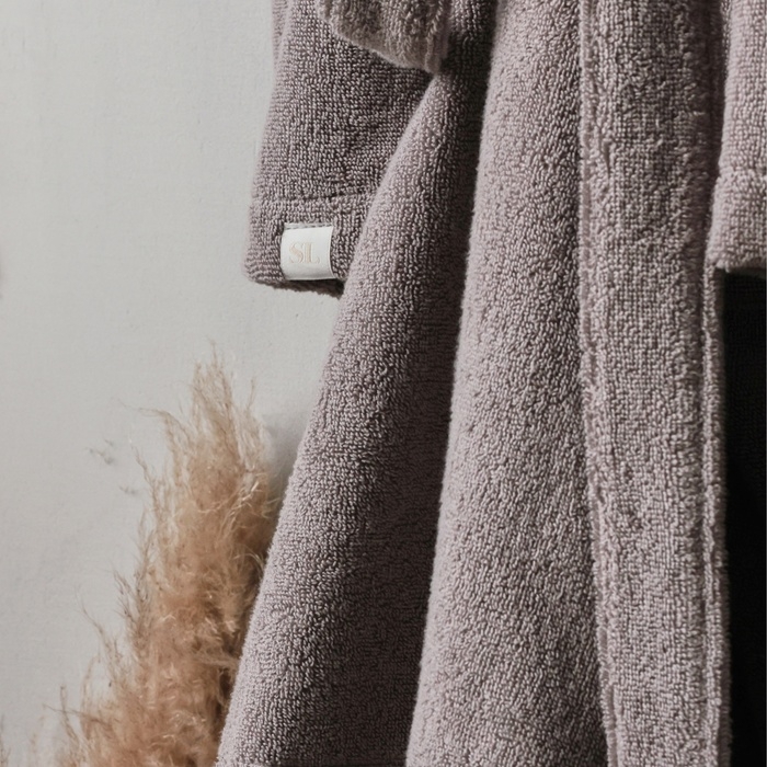 Халат махровый мужской SL HOME: Basic Халат махровый мужской SL HOME: Basic "Софт Мист", размер S, 100% хлопок, 420 г/м2