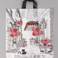 Пакет подарочный Маленькая история 42 х 38 см 37 мкм