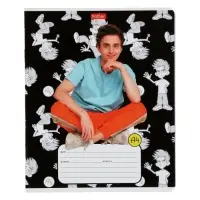 Тетрадь 12 листов в клетку Calligrata &laquo;Влад Бумага&raquo;, обложка мелованный картон, МИКС