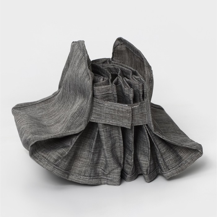 Органайзер для хранения белья Доляна, 7 ячеек, 35&times;15&times;13 см, цвет серый