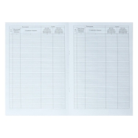 Журнал учета доходов и расходов организаций и ИП, А4 20 листов