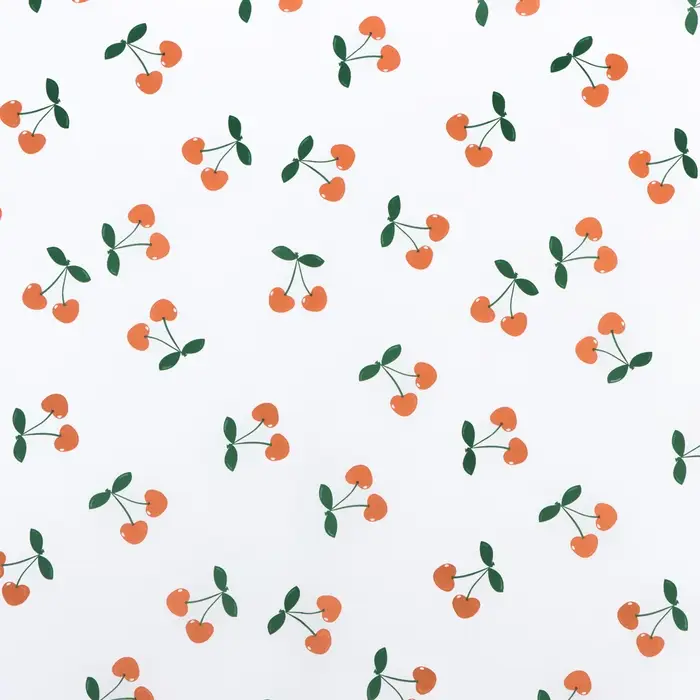 Бумага упаковочная тишью, &laquo;Вишня&raquo;, 50 см &times; 70 см 17 грамм