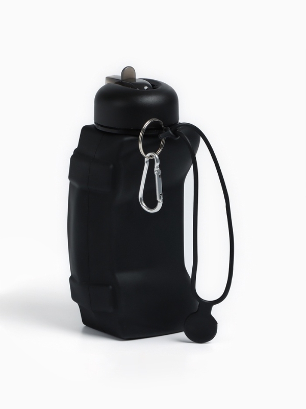 Бутылка для воды, 600 мл, "Джостик", складная, 8.3 х 18.7 см