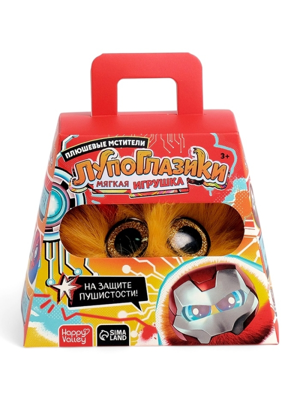 Мягкая игрушка &laquo;Лупоглазики. Плюшевые мстители: Броне-пух&raquo;