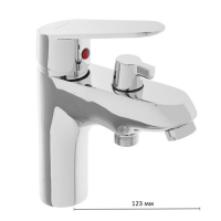 Смеситель для раковины Accoona A9369, однорычажный, с душевым набором, хром Смеситель для раковины Accoona A9369, однорычажный, с душевым набором, хром