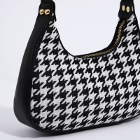 Сумка женская текстильная, 20х23х5.5 см, лапки Сумка женская текстильная, 20х23х5.5 см, лапки