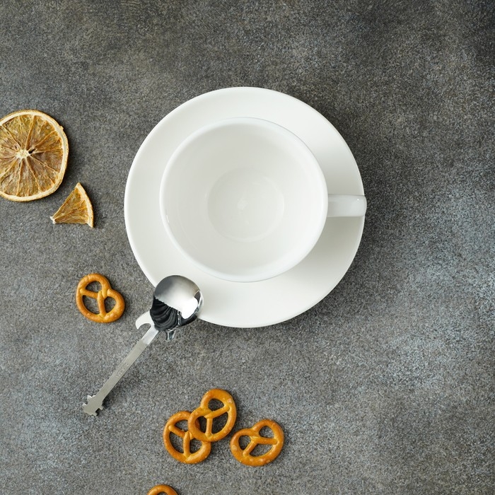 Ложка десертная из нержавеющей стали Magistro &laquo;Гитара&raquo;, длина 12 см, цвет серебряный