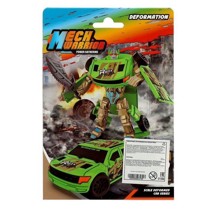 Робот &laquo;Механический воин&raquo;, трансформируется, цвет МИКС