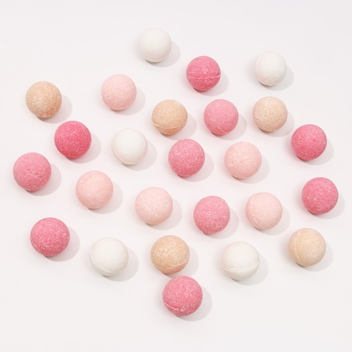 Подарочный набор косметики &laquo;Сказочного Нового Года!&raquo;, бомбочки для ванны, 25 х 20 г, ЧИСТОЕ СЧАСТЬЕ