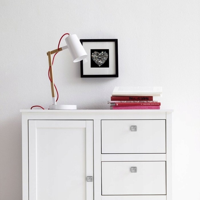 Ручка кнопка 6000А, цвет хром Ручка кнопка 6000А, цвет хром